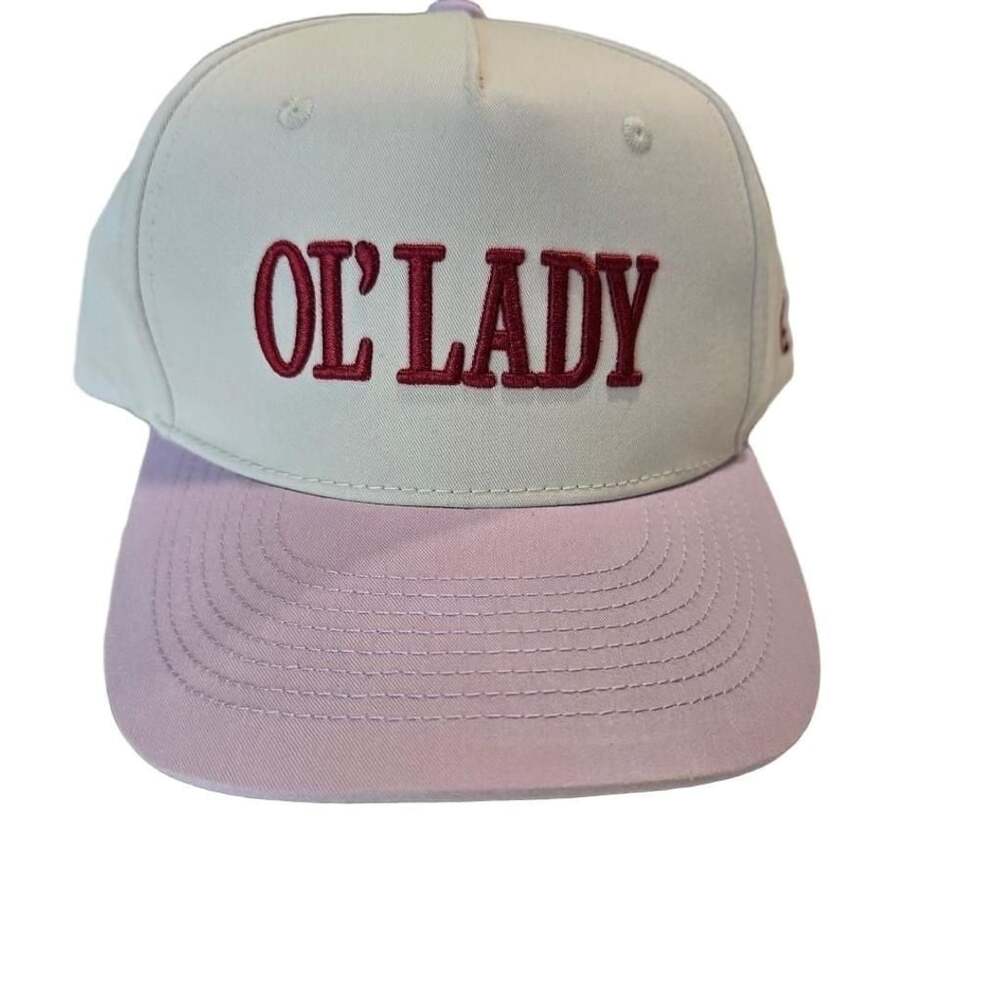 Ol' Lady 3D Puff Embroidery Cap